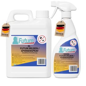 FUTUM 2L + 500ml Milben- / Spinnenspray