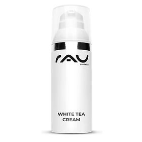 RAU Cosmetics White Tea Cream - Antifaltencreme mit Weißem Tee, Aloe Vera, Shea Butter & Panthenol