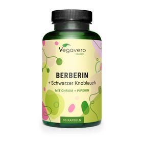 VEGAVERO Berberin + Schwarzer Knoblauch