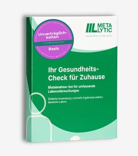 MetaLytic - Unverträglichkeitstest  (54 Lebensmittel) - Vollwertiger Labortest