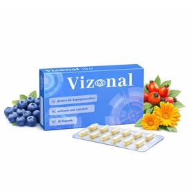 Vizonal Kapseln – Mit Vitamin A, B2 und C für die normale Sehkraft