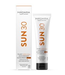 MÁDARA Organic Skincare | Plant Stem Cell Antioxidant Body Sunscreen SPF30