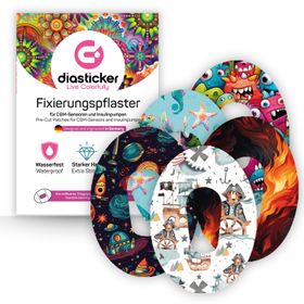 Diasticker® Dexcom G6 Fixiertapes "Playtime Collection"