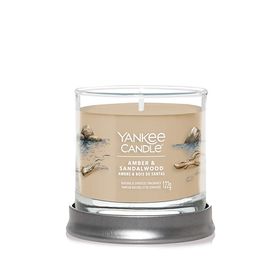 Aromatic candle Signature tumbler small Amber & Sandalwood