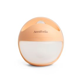Annabella Handmilchpumpe – Tragbare manuelle Brustpumpe mit Auffangschale für Muttermilch, 120 ml