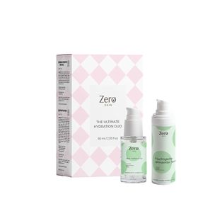 Zero Skin The Ultimate Hydration Duo Box, hydratisierend und aufpolsternd für trockene Haut