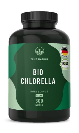 TRUE NATURE® Bio Chlorella Presslinge - Algen Presslinge Vegan & Made in Germany