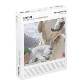 InnovaGoods Haustier-Bürste und Massagehandschuh