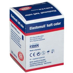 Elastomull® haft color 6 cm x 4 m blau