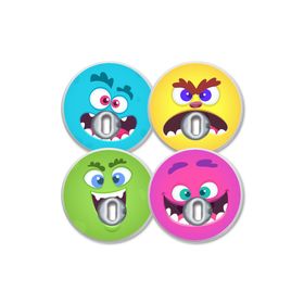 MySweetStitch | Freestyle Libre 3 / 3 Plus Sensor Sticker | Zucker Monster