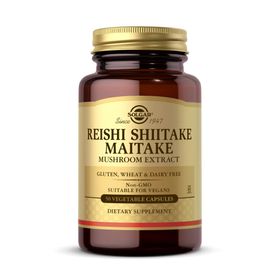 Solgar Reishi Shiitake Maitake Pilzextrakt