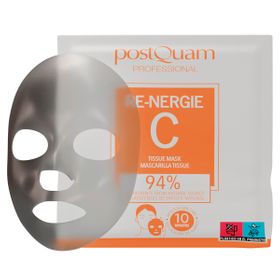 Tuchmaske mit Vitamin C PostQuam
