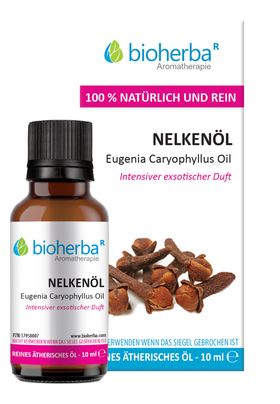 Bioherba Nelkenöl Eugenia Caryophyllus Oil Reines ätherisches Öl