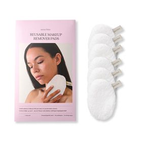 waschies nachhaltige Abschminkpads "White Edition" - 6er Set