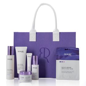 DR RASHEL Gesichtspflege-Set Retinol Anti-Falten Serum Cream Cleanser Toner