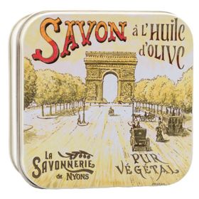 La Savonnerie de Nyons - Metallbox mit Seife - Champs Elysées