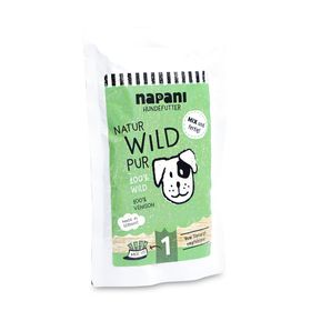 napani Dosenfutter für Hunde, Wild pur