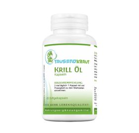 Tausendkraut Premium Krill Öl - Original Krill Öl von NKO® - mit Omega 3 und Astax