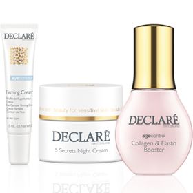 Declare Stress Balance Set-Collagen Booster,Night+Eye Cream