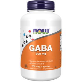 Now Foods, GABA, 500mg