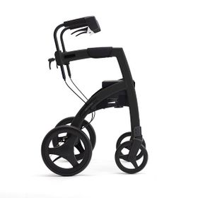 Rollz Motion 2.1 Rollator und Rollstuhl matt black