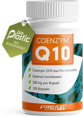 ProFuel - Q10 Kapseln hochdosiert 120x mit 200mg Coenzym Q10 pro Kapsel