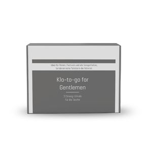 Dr. K. Cosmetics Klo - to - go for Gentlemen