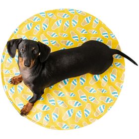 GF Pet Elastofit Runde Kühlmatte für Hunde und Katzen