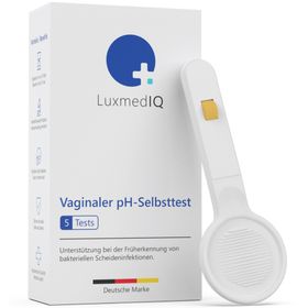 5x LuxmedIQ Vaginaler pH-Test zur Früherkennung bakterieller Infektionen - Bakterielle Vaginose