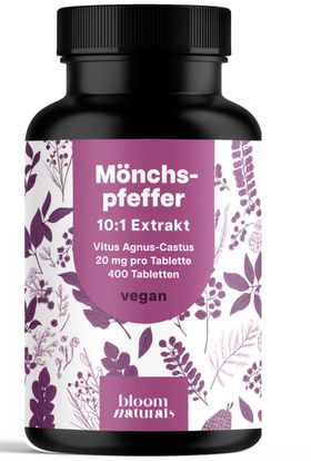 Bloom Naturals Mönchspfeffer Tabletten