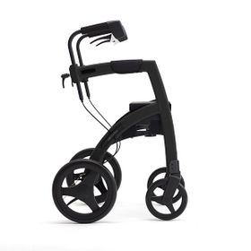 Rollz Motion 2 Rollator und Rollstuhl 2in1 matt black