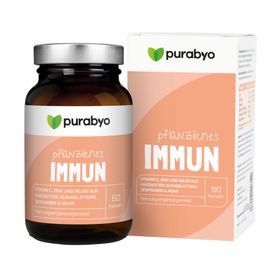 Purabyo Immun | Pflanzliche Phyto-Power für Abwehrkräfte | Glas statt Plastik