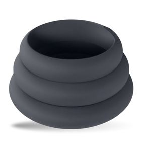 Penisring im 3er Set aus Silikon - Lovelyness