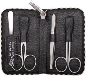 Erbe, Inox Reißverschluß-Etui Schwarz