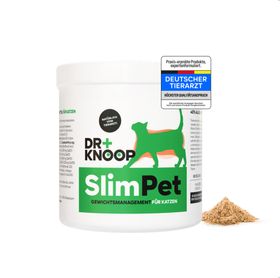 Gewichtsmanagement Übergewicht Katze Slimpet Light-Pulver Sättigungsgefühl