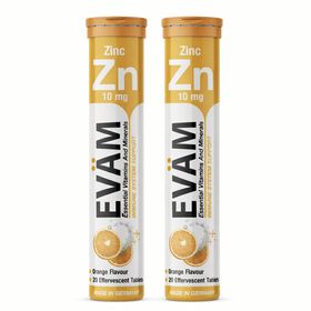 EVÄM Zink  - Vegan & Zuckerfrei - 2 Set