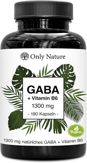 Only Nature GABA 130mg + Vitamin B6