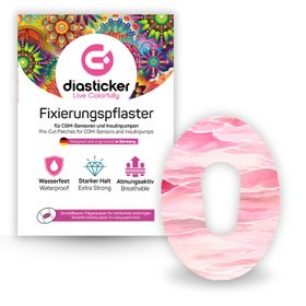 Diasticker® Dexcom G6 Fixiertapes "Berry Blush"