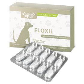 FLOXIL Tabletten | pflanzlich & hochdosiert | ideal für Hunde im Freien | Ergänzungsfuttermittel