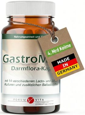 Probiotika mit 4 Mrd. Keimen für Darmflora - Darmkur & Darmsanierung | GastroMod