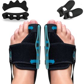 Sanmedix® Hallux Valgus Premium-Set – Korrektur-Schiene mit Zehenspreizern