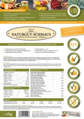 Bellfor Purinarm Set für Hunde - Naturgut-Schmaus + Immun Pulver + Landgut-Happen
