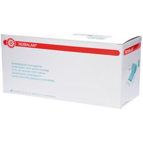 NOBALAN® Kurzzugbinde 12 cm x 5 m 10 Stück textilelastisch 100 % Baumwolle