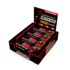 Vitastrong Crunchy Schokoladenriegel - Hoher Proteingehalt