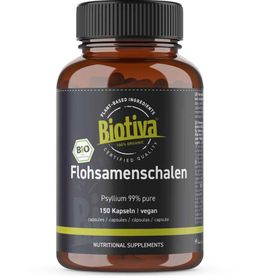 Biotiva Flohsamenschalen Kapseln Bio