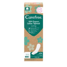 Carefree - Slipeinlagen "Organic Long ohne Duft"