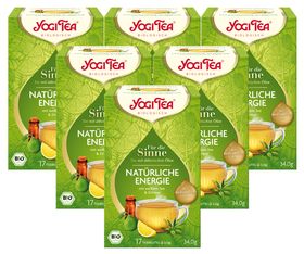Yogi Tea - Natürliche Energie Für die Sinne Bio Kräutertee