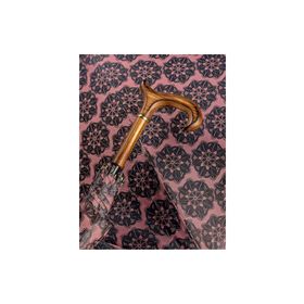 Gastrock Stockschirme Wasserrose Rosé-grau