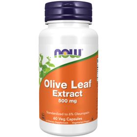 Now Foods, Olivenblatt Extrakt (Olive Leaf Extract), 500mg