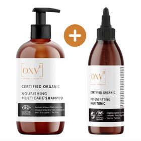 oxy8 Naturkosmetik - Männer Pflege-Set für Haare SHAMPOO & HAIR TONIC